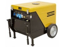 Бензиновый генератор Atlas Copco QEP S14 на шасси с АВР